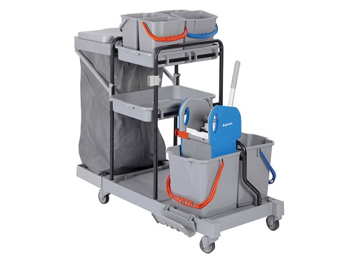 Multi-Purpose  Professional Cleaning Trolley